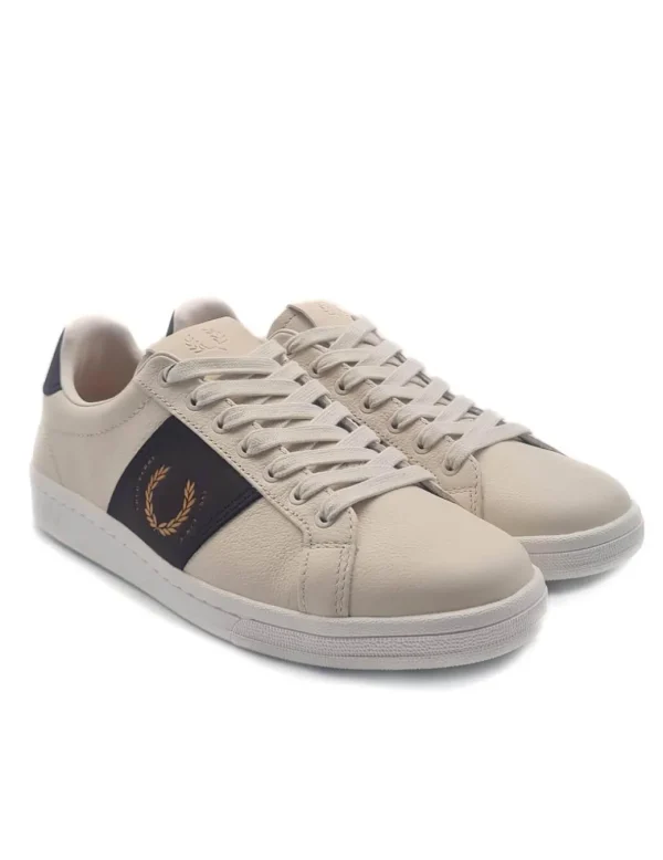 FRED PERRY B4291 BLANCO ROTO