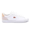 LACOSTE 48SFA0016 BLANCO-ROSA
