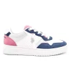 POLO KOSMO009 BLANCO-AZUL